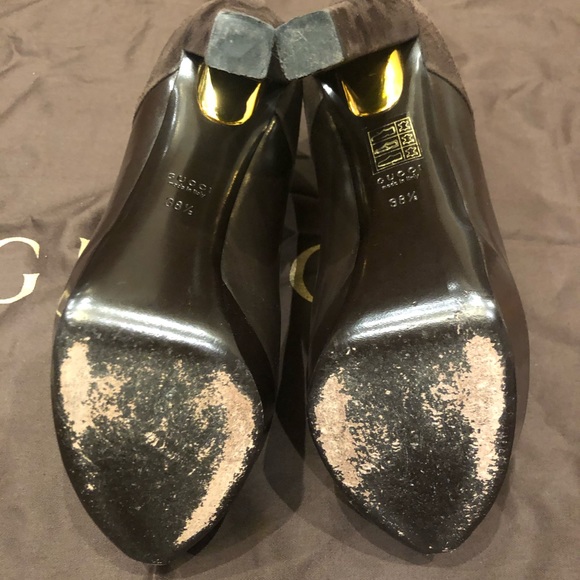 Gucci Suede and Leather booties - Picture 4 of 4